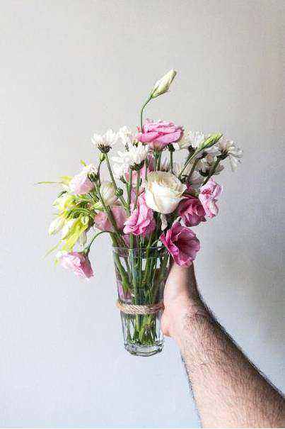 Student bouquet example